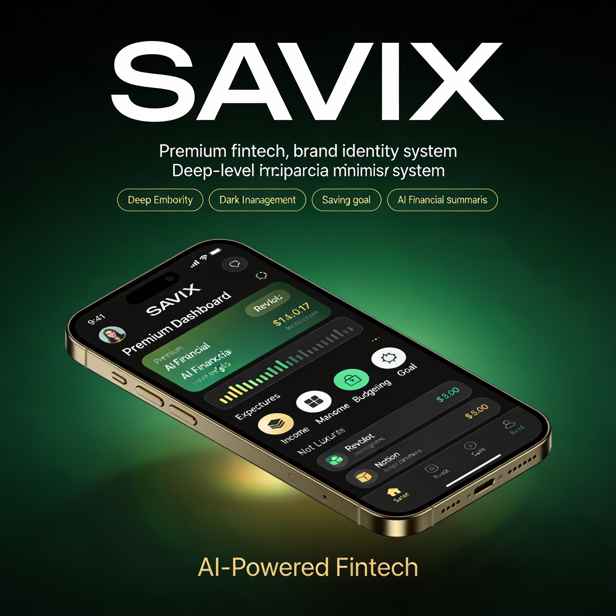 Savix — AI Finance — project by Zain Ul Abideen, AI Engineer & Full Stack Developer